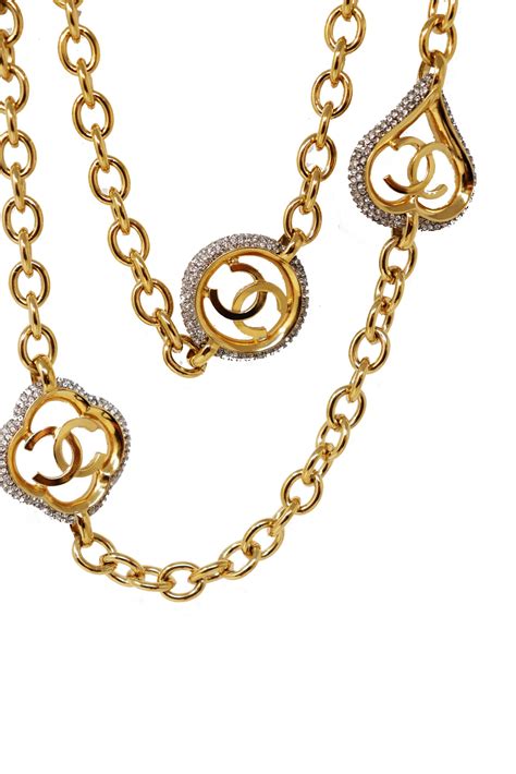 chanel long necklace uk